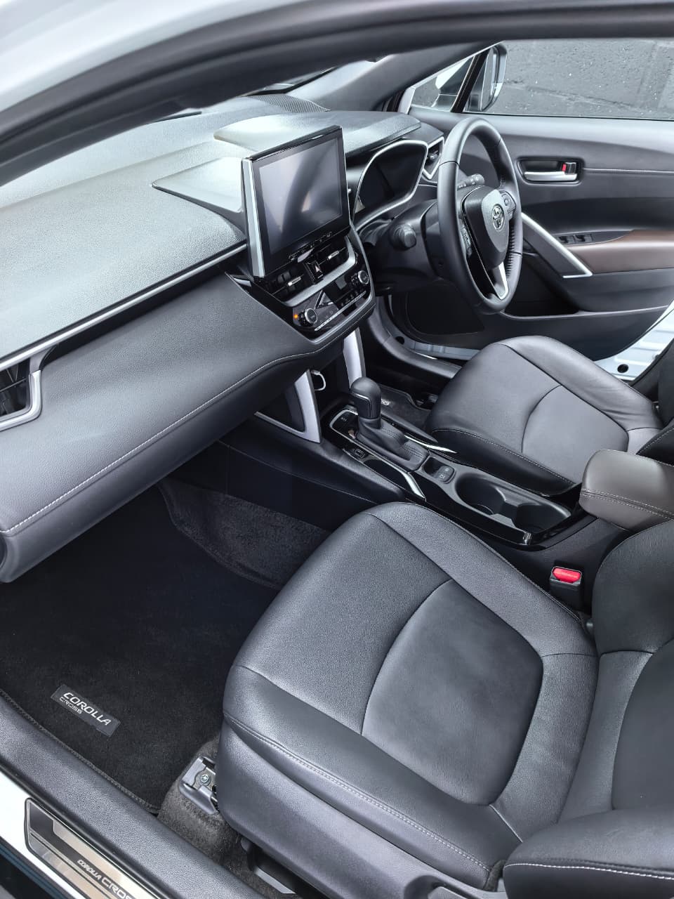 Toyota Corolla Cross interior detailing clean dashboard seats Cape Town Auto Hub CPT