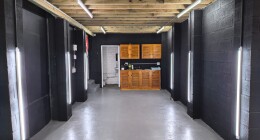 Service Bay – Side View with Lights