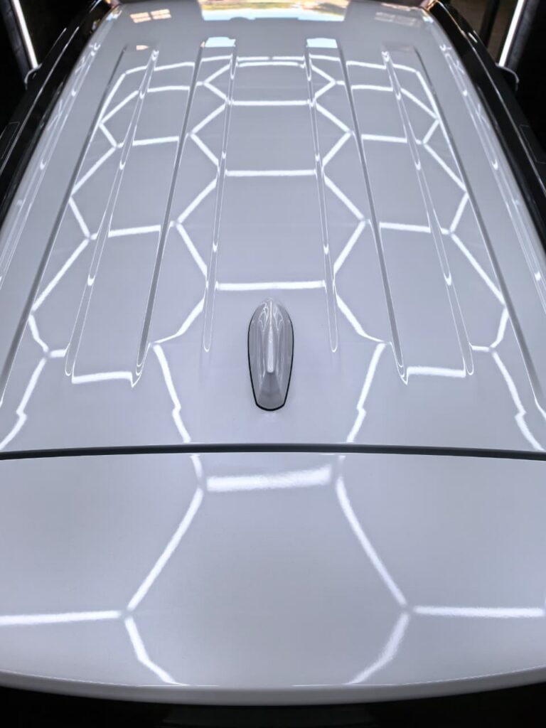 Ceramic Coating showing white Toyota SUV at AutoHub in Observatory, Cape Town