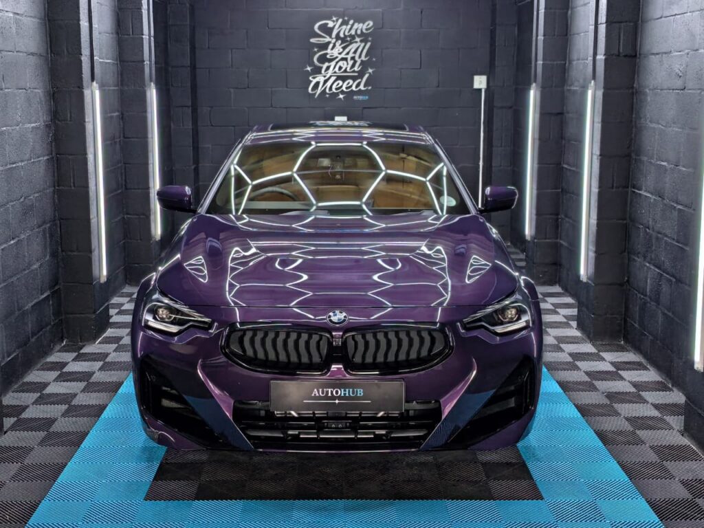 Vehicle Detailing showing BMW at AutoHub in Observatory, Cape Town