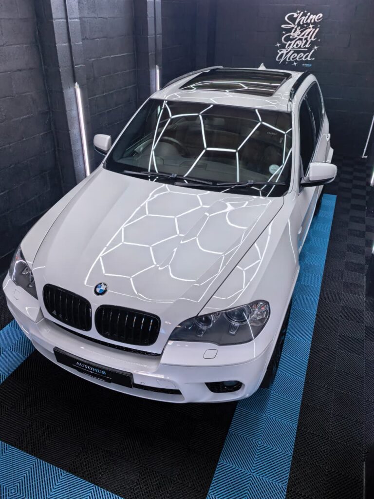 Vehicle Detailing showing BMW at AutoHub in Observatory, Cape Town