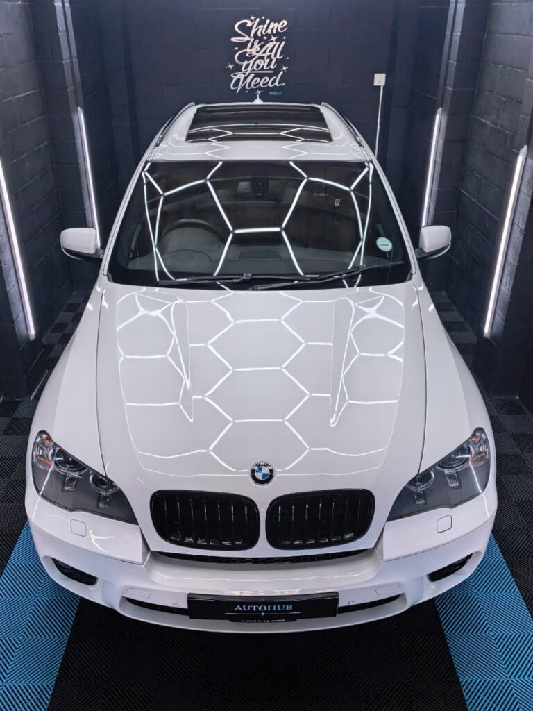 Vehicle Detailing showing BMW at AutoHub in Observatory, Cape Town