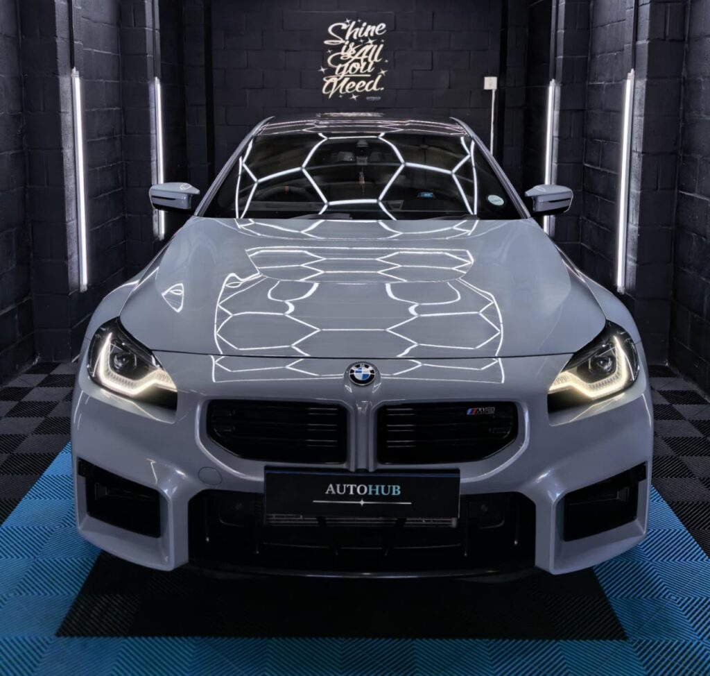 Vehicle Detailing showing BMW at AutoHub in Observatory, Cape Town