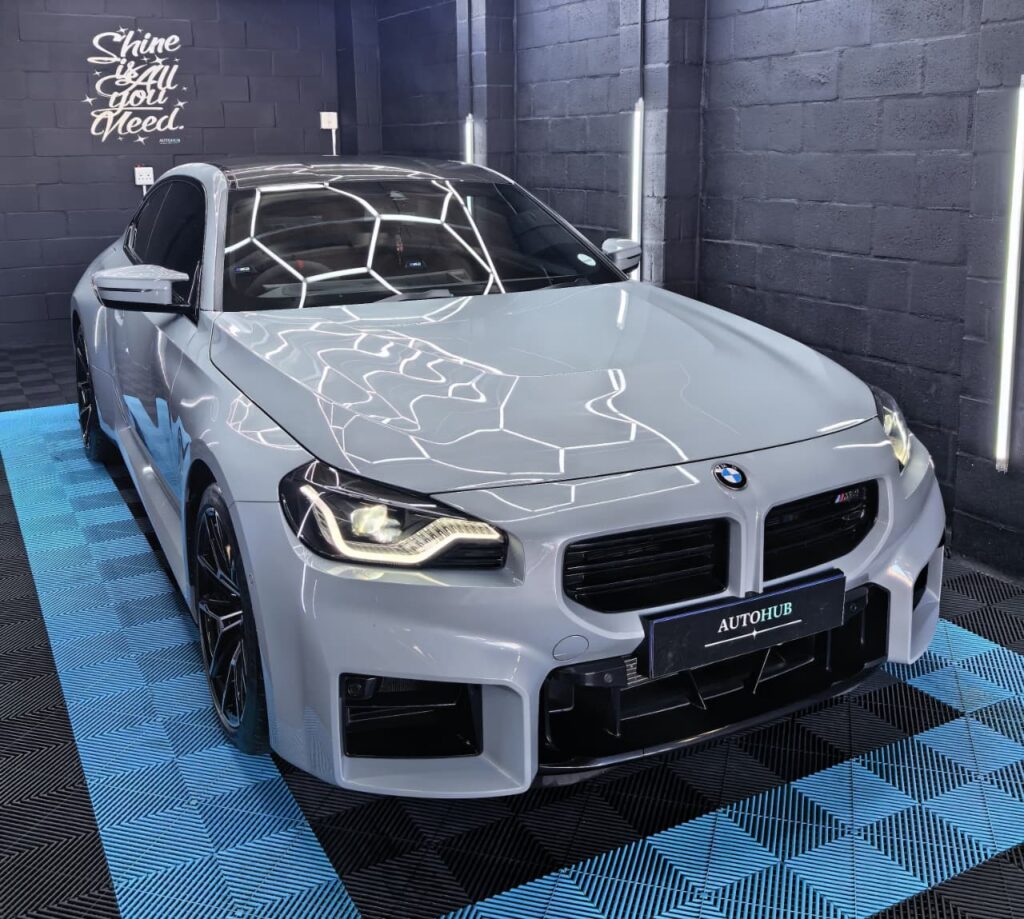 Vehicle Detailing showing BMW at AutoHub in Observatory, Cape Town