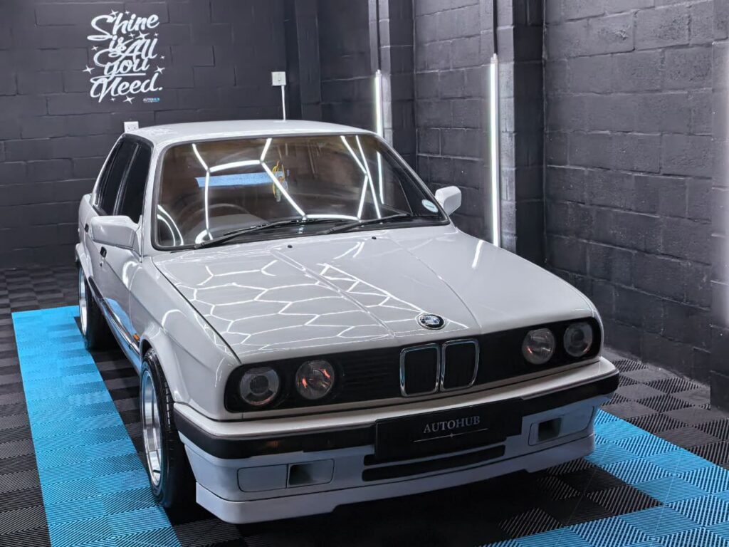 Vehicle Detailing showing classic Volkswagen at AutoHub in Observatory, Cape Town